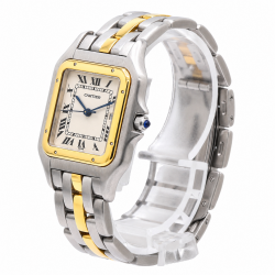 Cartier Panthere Large W25014B5 White Dial Two-Tone Watch